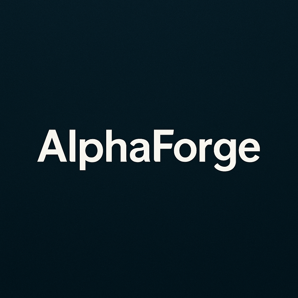 AlphaForge Logo